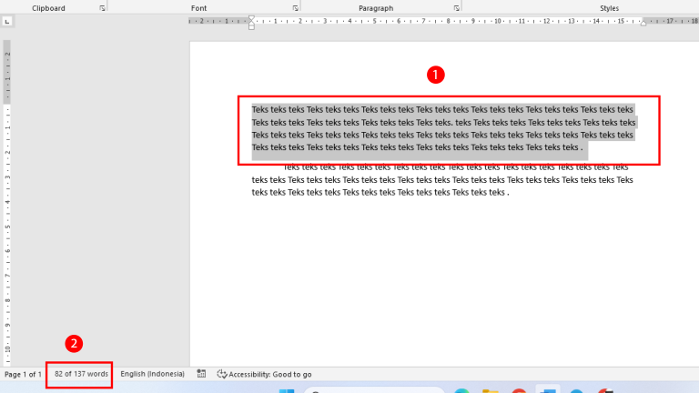 Cara Menghitung Jumlah Kata di MS Word (PC, Hp dan Online)
