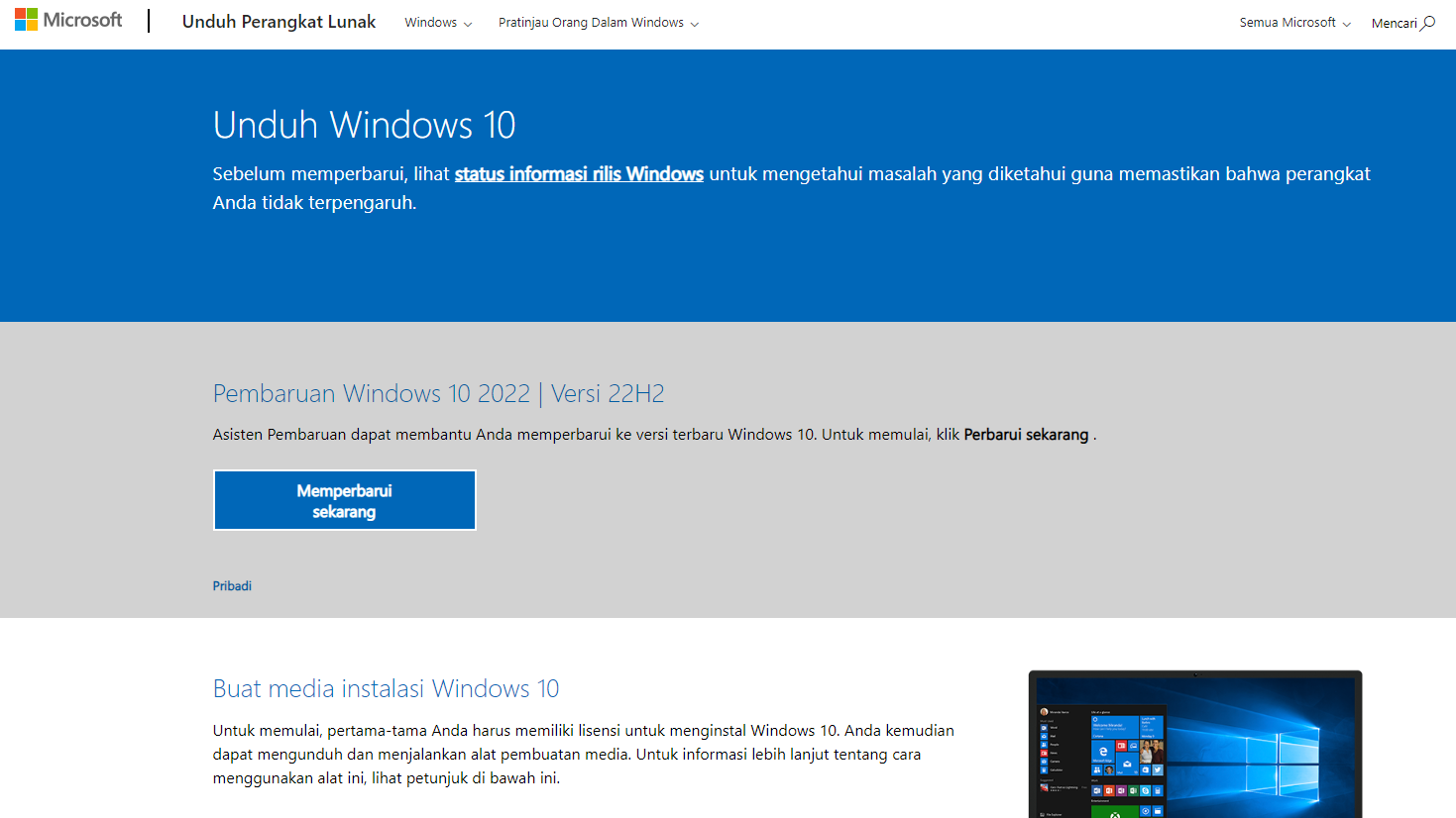 Cara Instal Ulang Windows 10 dengan Hardisk External Terbaru